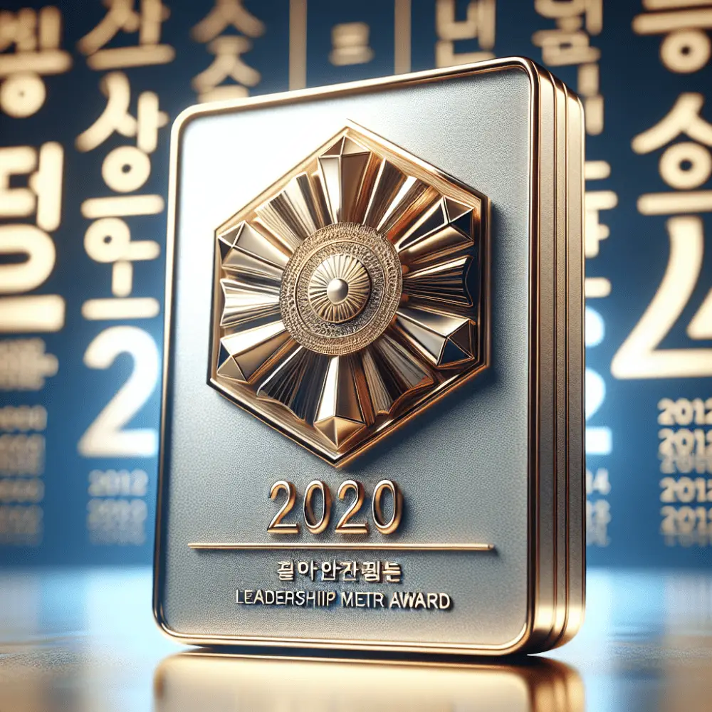 2000 Leadership Merit Award South Korea 2024