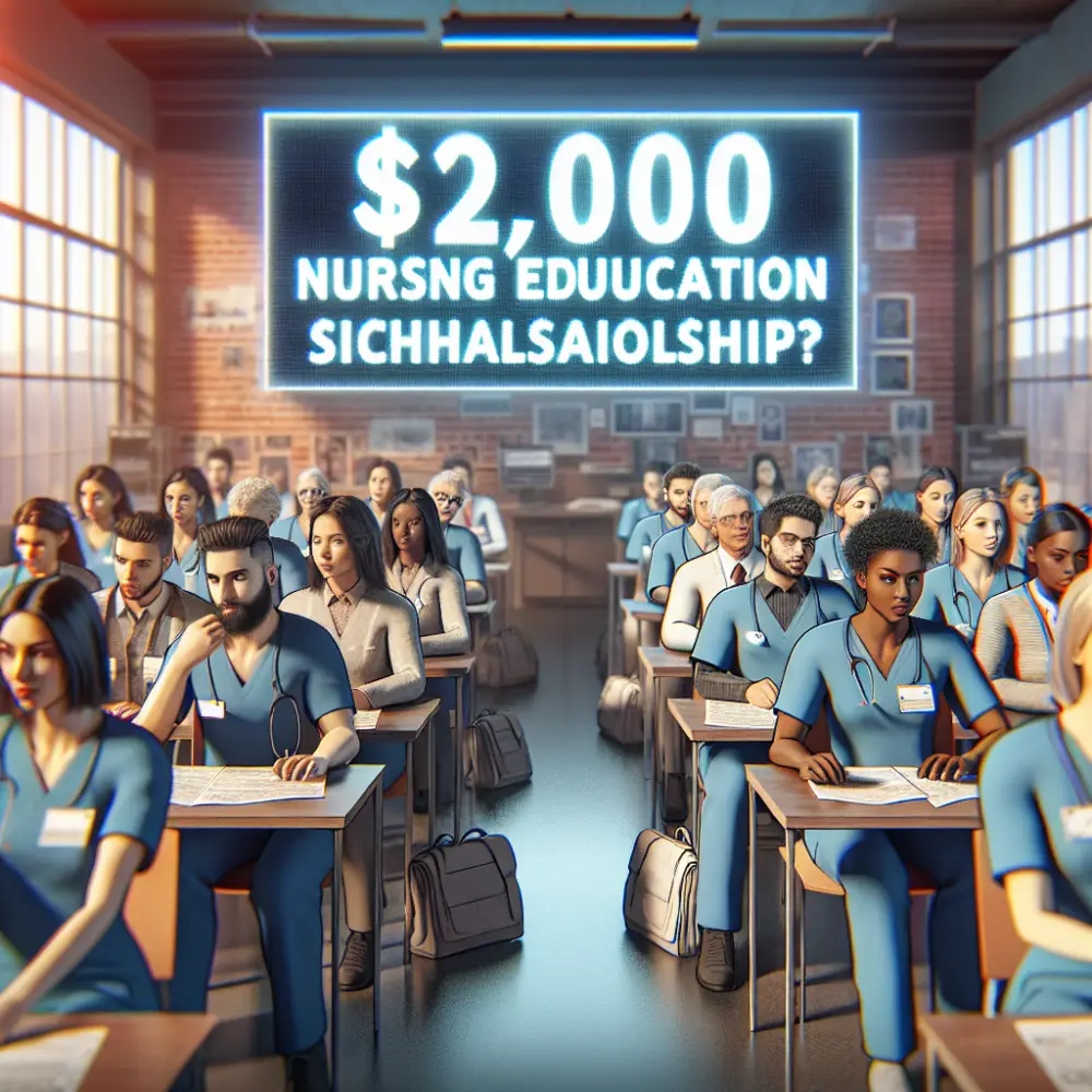 $2,000 Nursing Education Scholarship in Canada, 2024