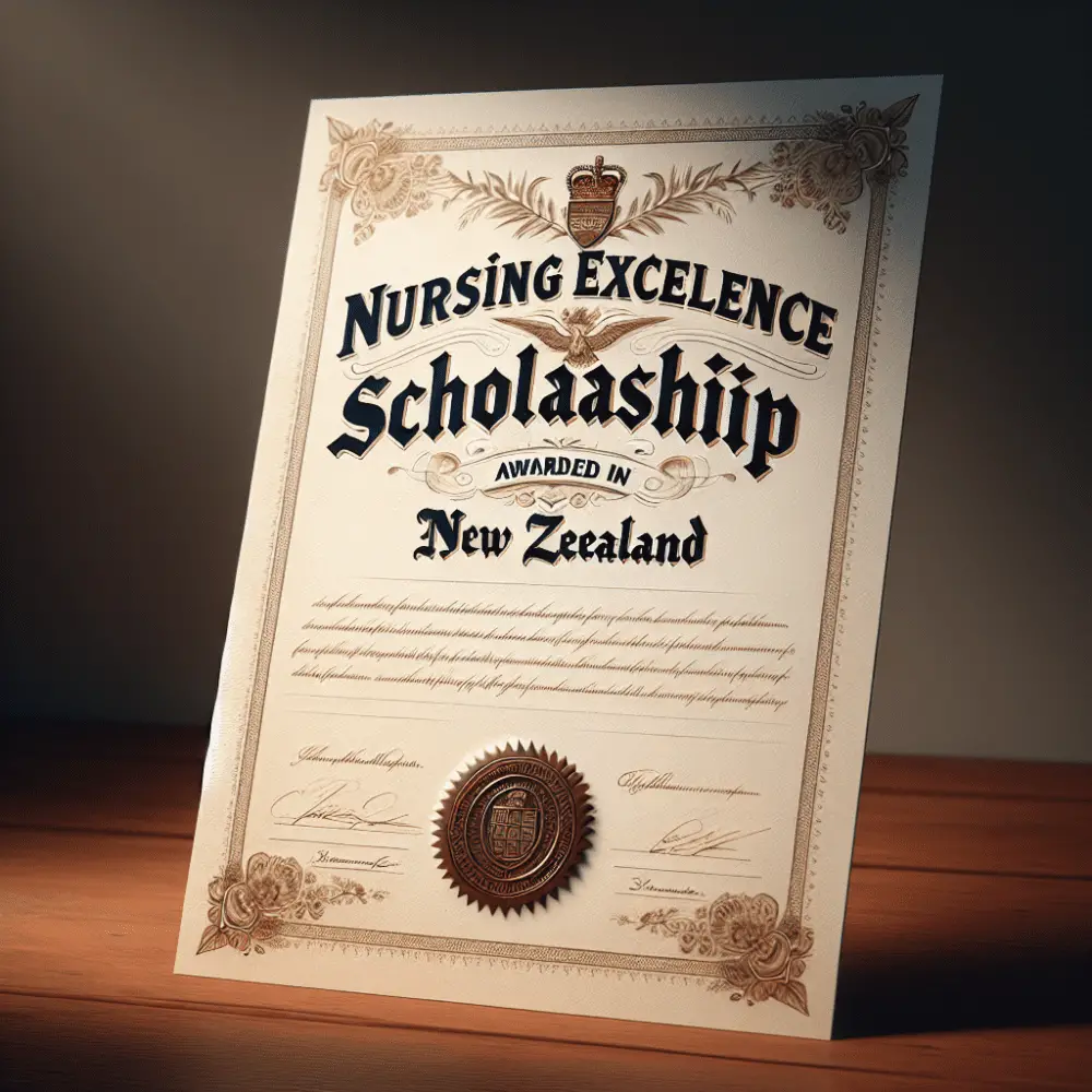 $2000 Nursing Excellence Scholarship, New Zealand, 2024