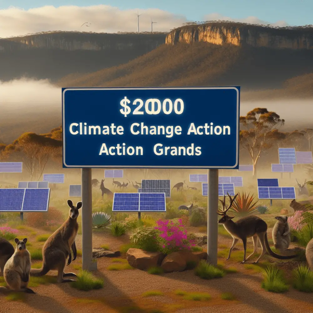 $20000 Climate Change Action Grants, Australia 2024