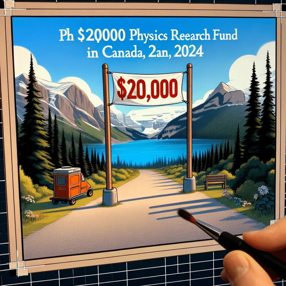 $20,000 Physics Research Fund in Canada, 2024