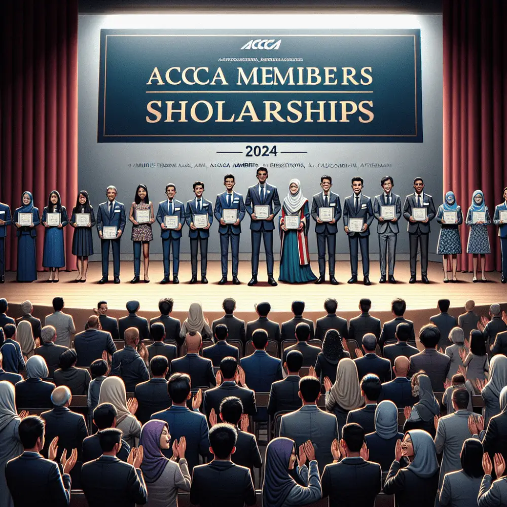 $2,500 ACCA Members Scholarships Award in Singapore, 2024