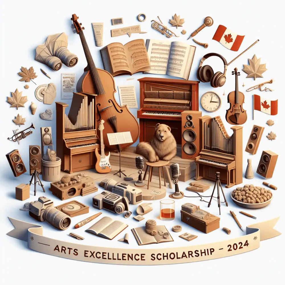 $2,500 Arts Excellence Scholarship for Canada, 2024