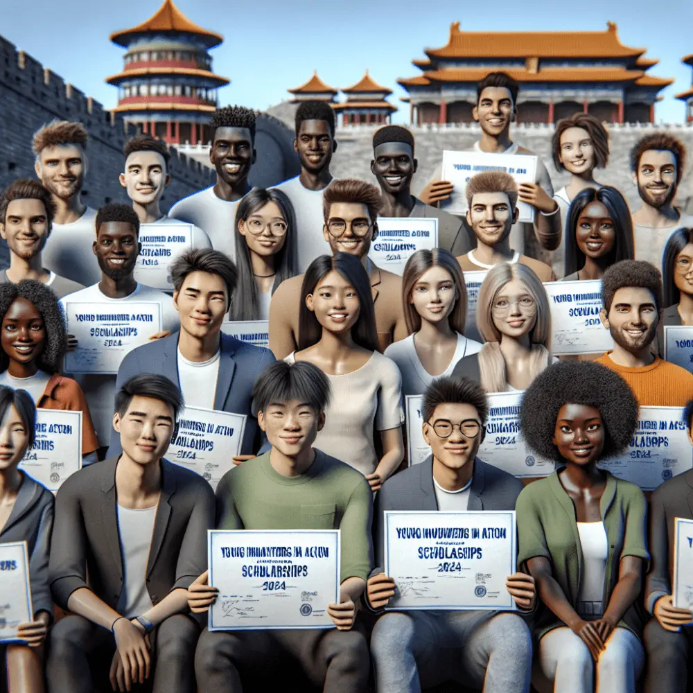 $300 Young Innovators In Action Scholarships in China, 2024