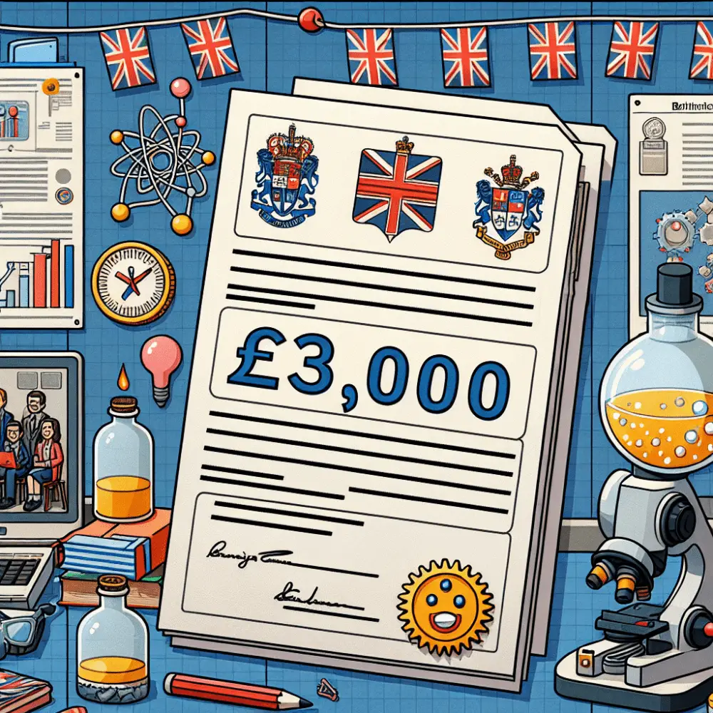 £3,000 British Science Community Grant in the UK, 2024