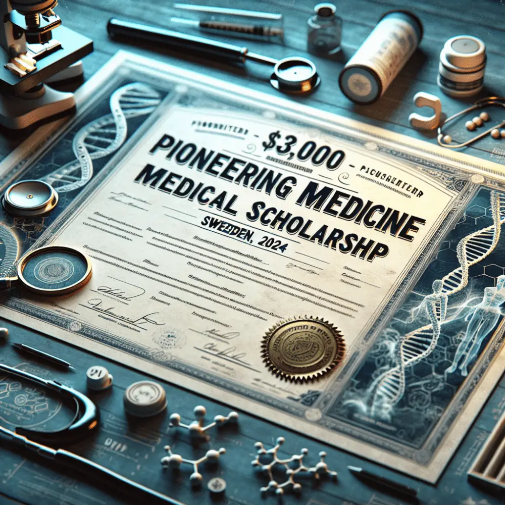 $30,000 Pioneering Medicine Medical Scholarship in Sweden, 2024