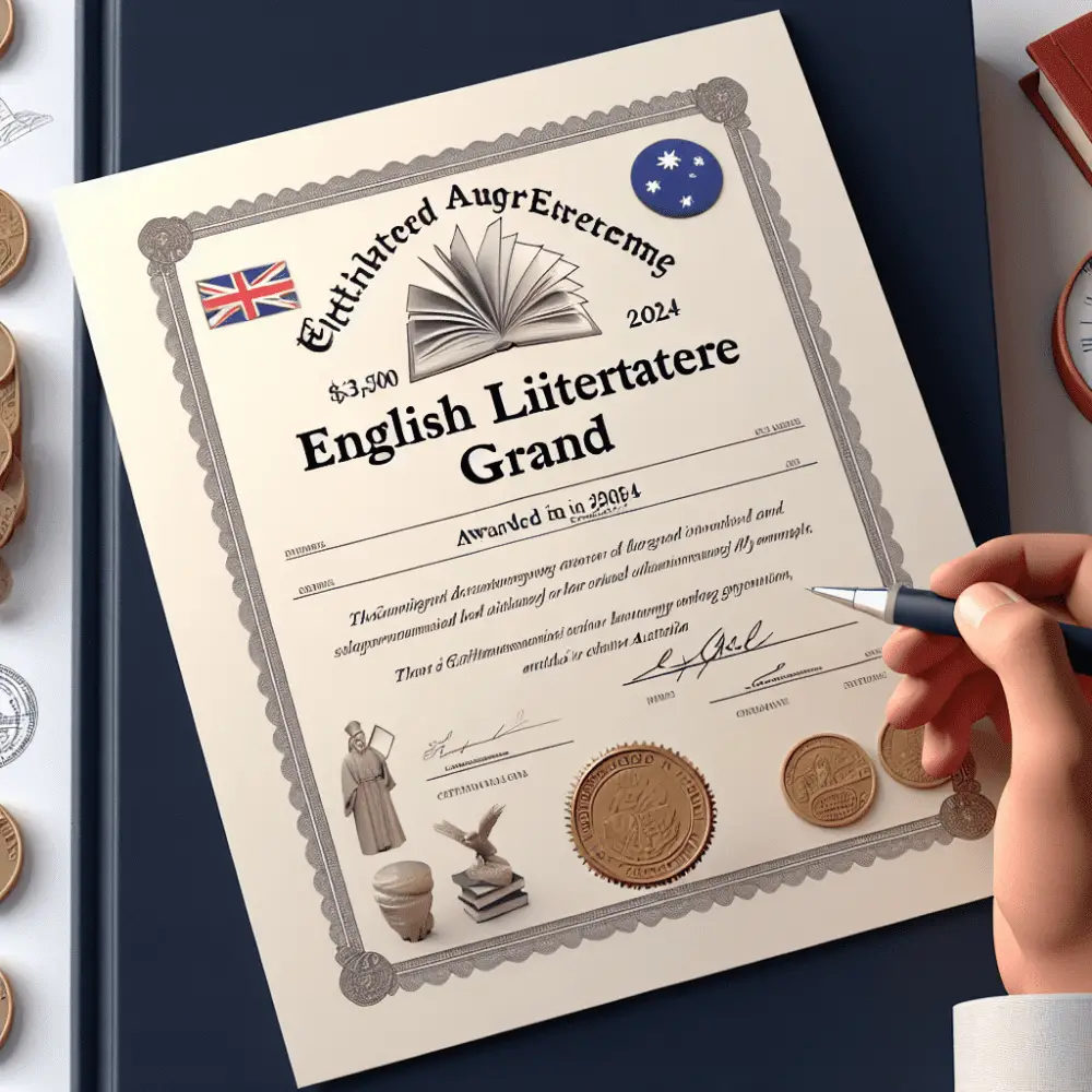 $3,500 English Literature Achievement Grant in Australia, 2024