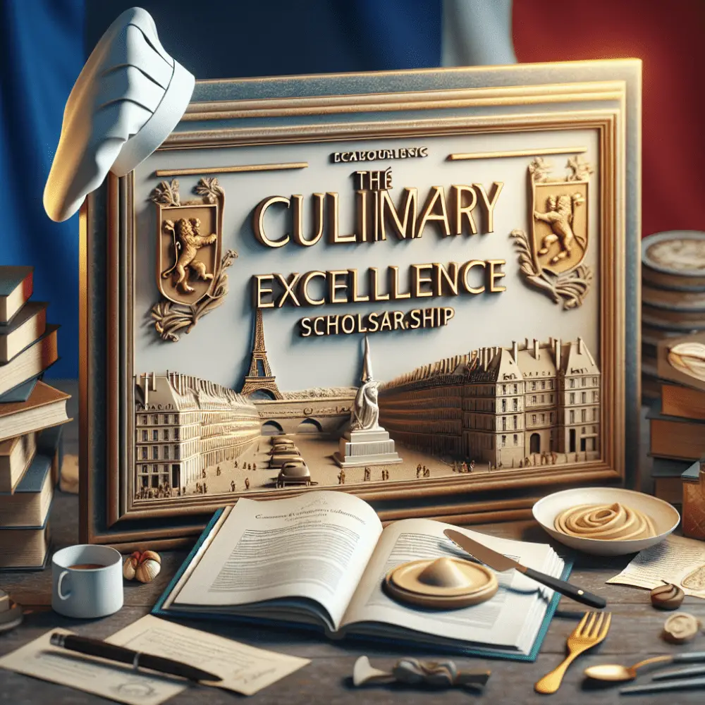 $4,000 Culinary Excellence Scholarship, France, 2024