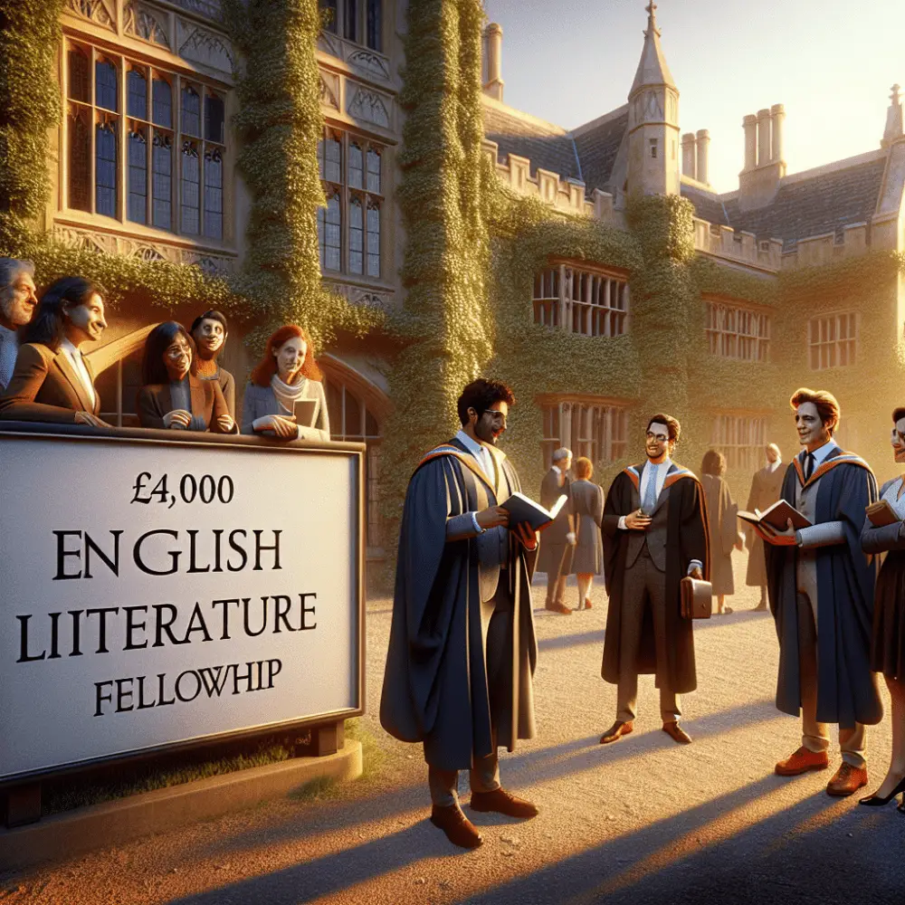 $4,000 English Literature Fellowship in the UK, 2024