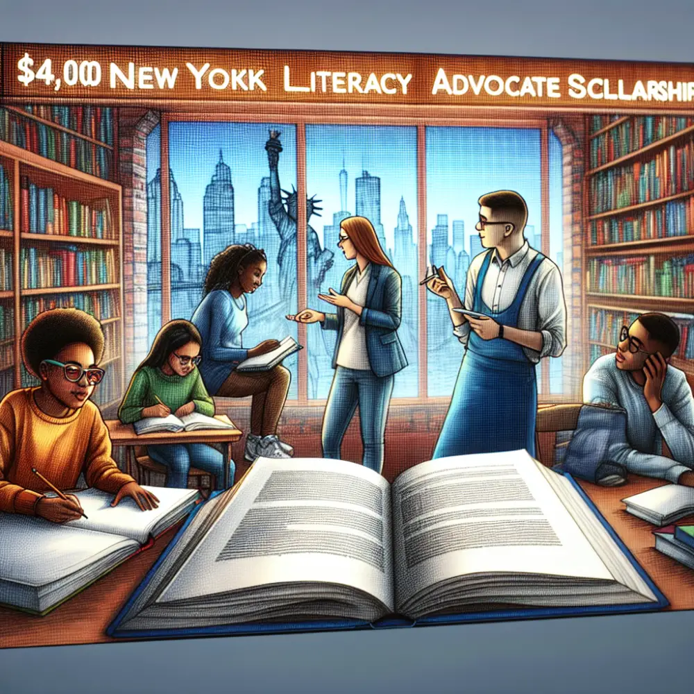 $4,000 New York Literacy Advocate Scholarship in the USA, 2024