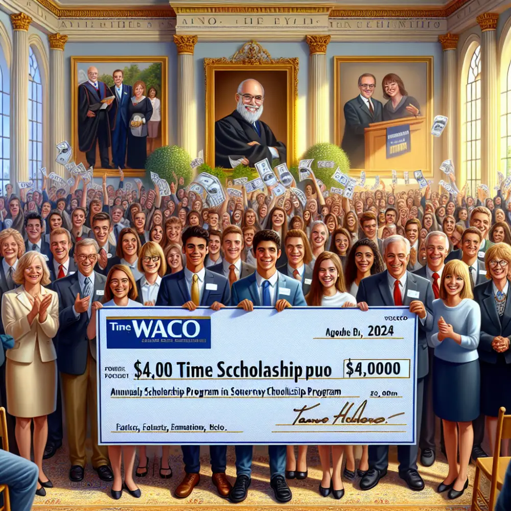 $4,000 Time Waco Annual Scholarship Program in the USA, 2024