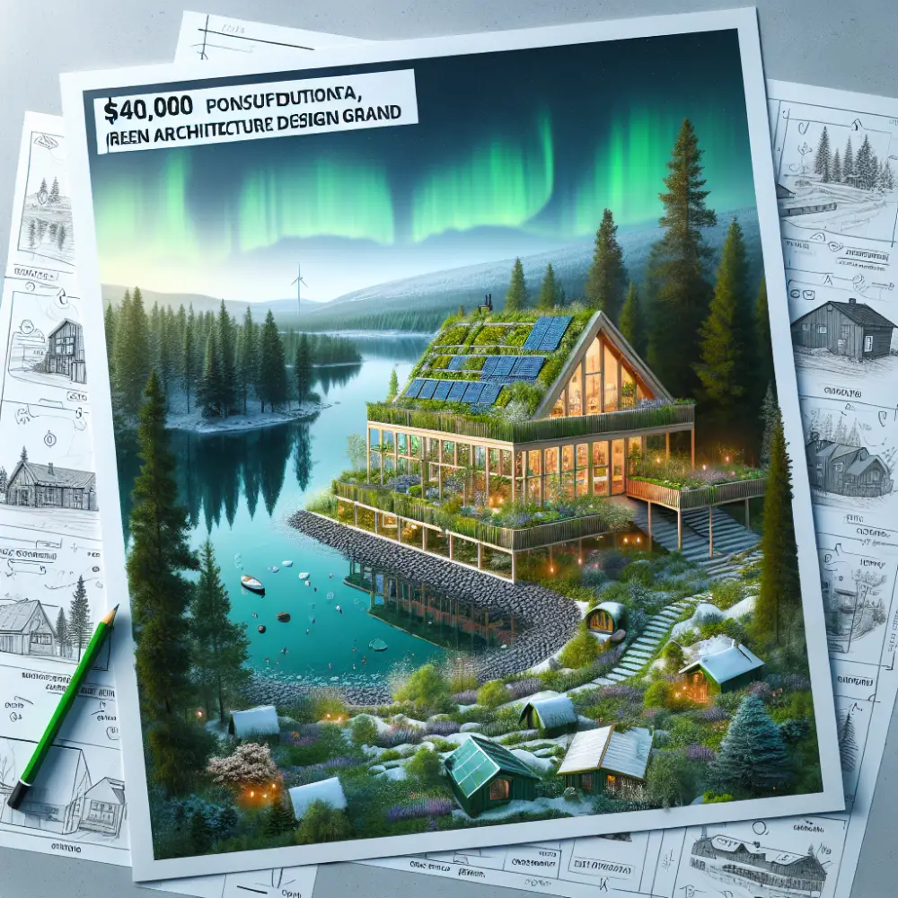 $40,000 Green Architecture Design Grant in Sweden, 2024