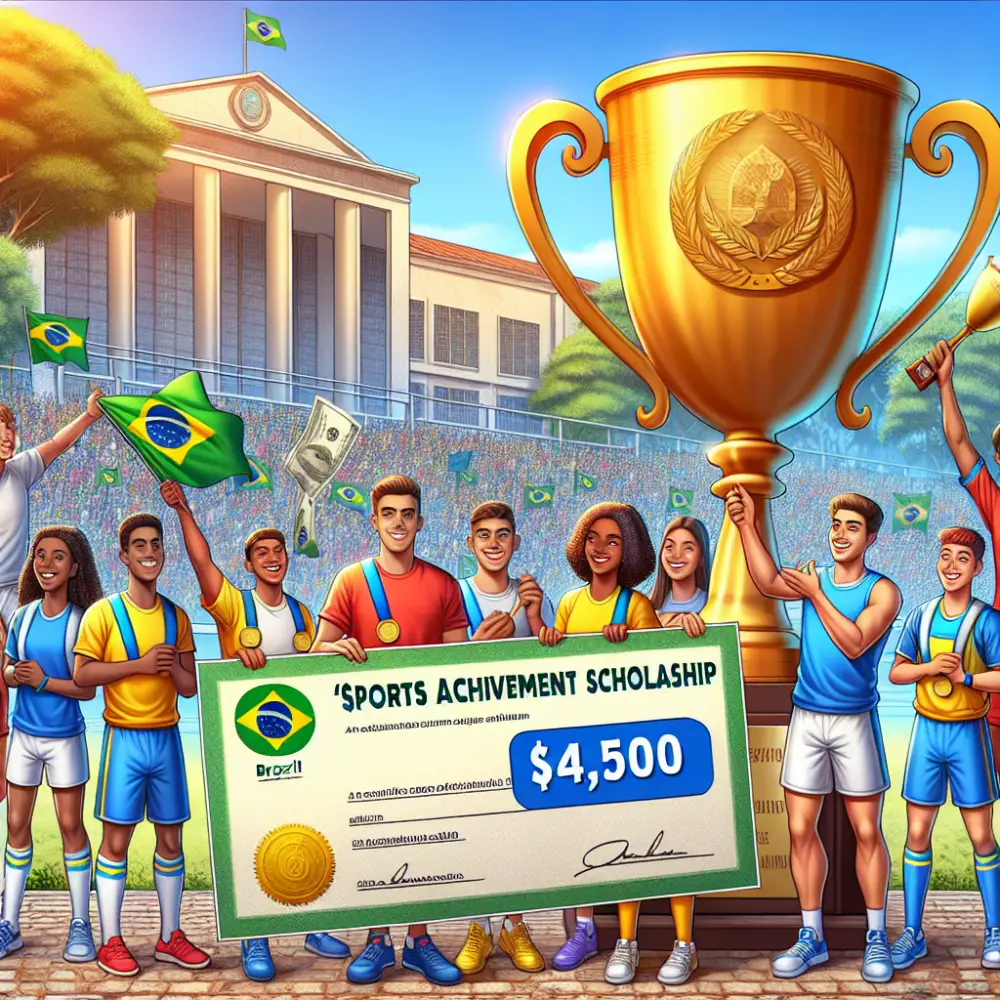 $4,500 Sports Achievement Scholarship in Brazil, 2024