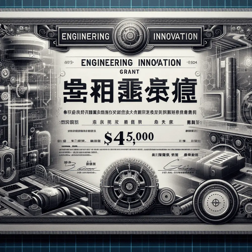 $45,000 Engineering Innovation Grant, China, 2024