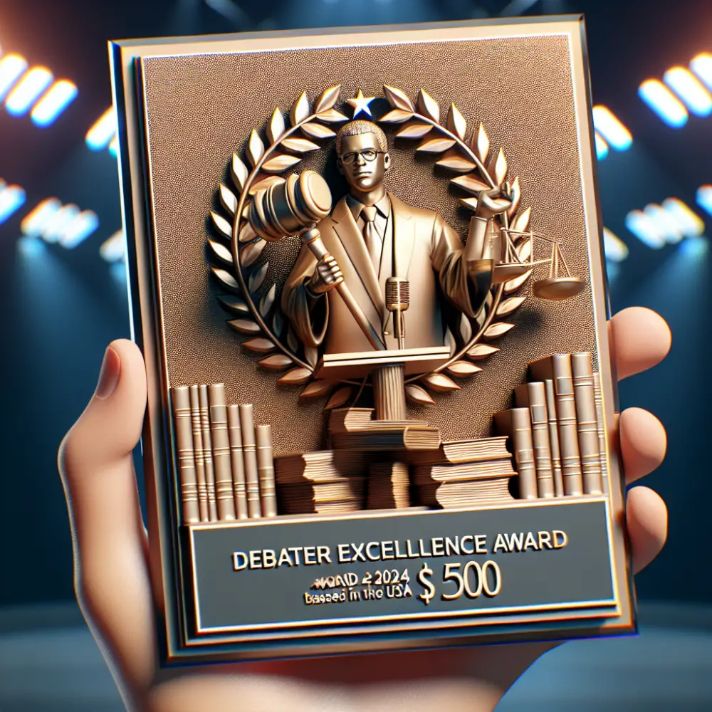 $500 USA Debater Excellence Award, 2024