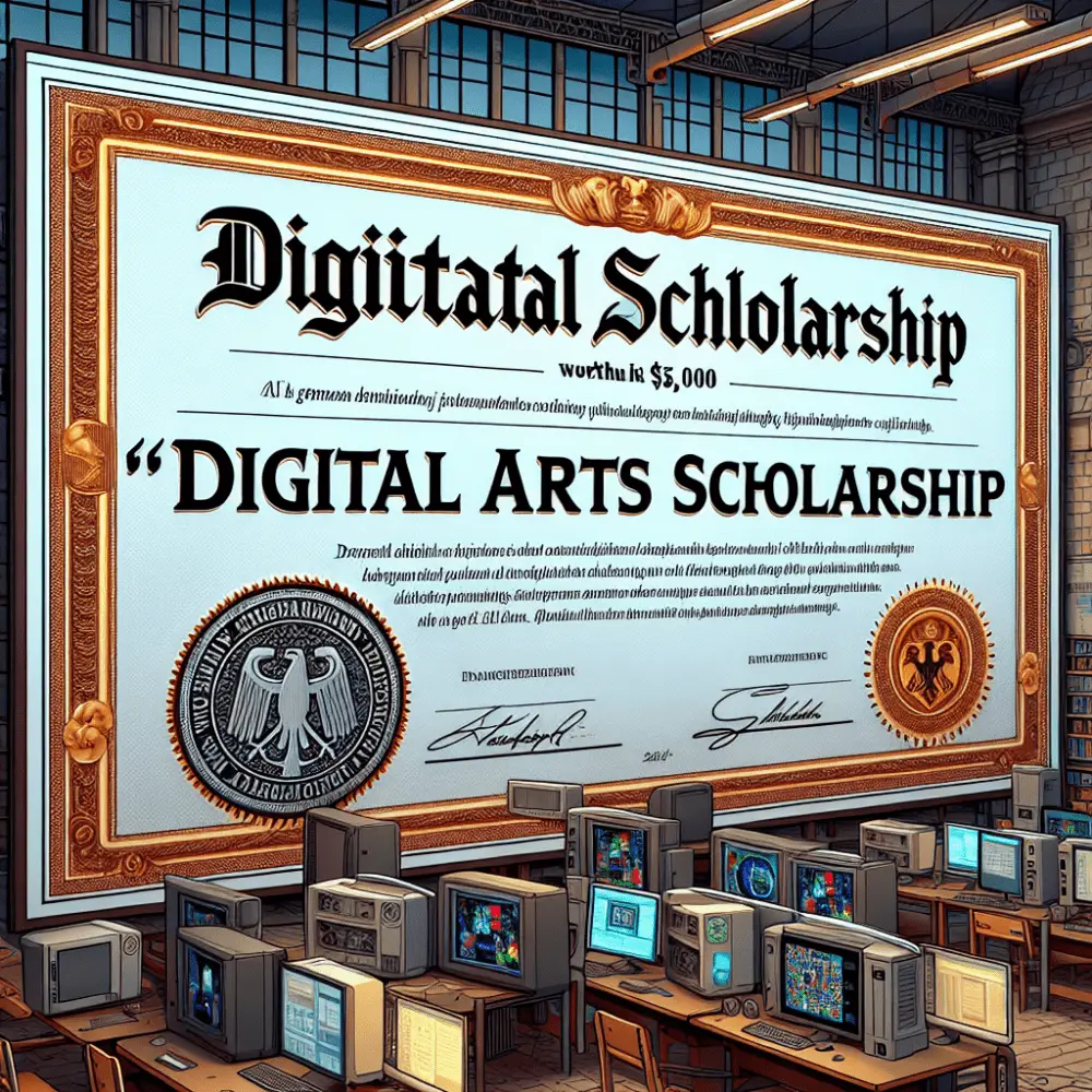 5,000 Digital Arts Scholarship in Germany, 2024