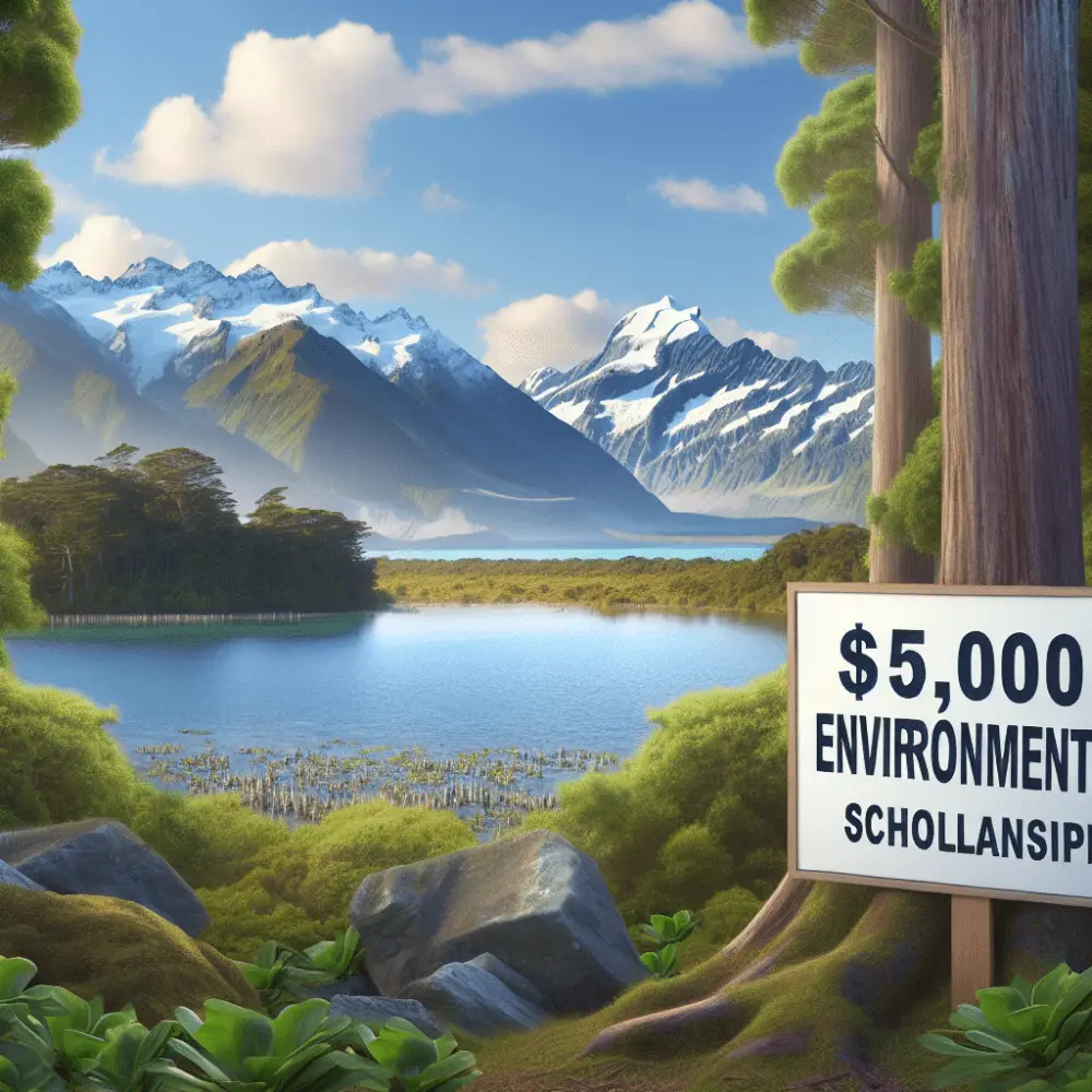 $5,000 Environmental Science Scholarship in New Zealand, 2024