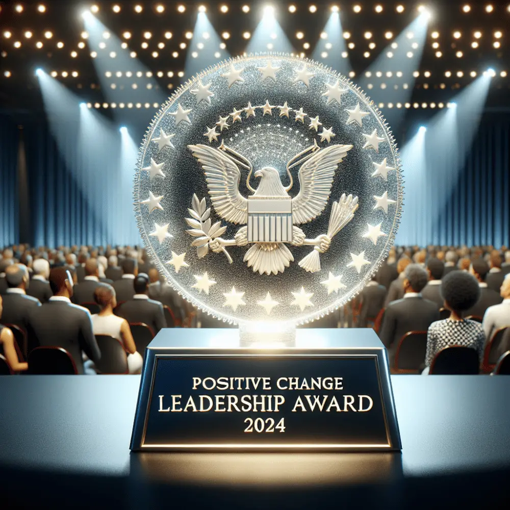 $50,000 Positive Change Leadership Award in the USA, 2024