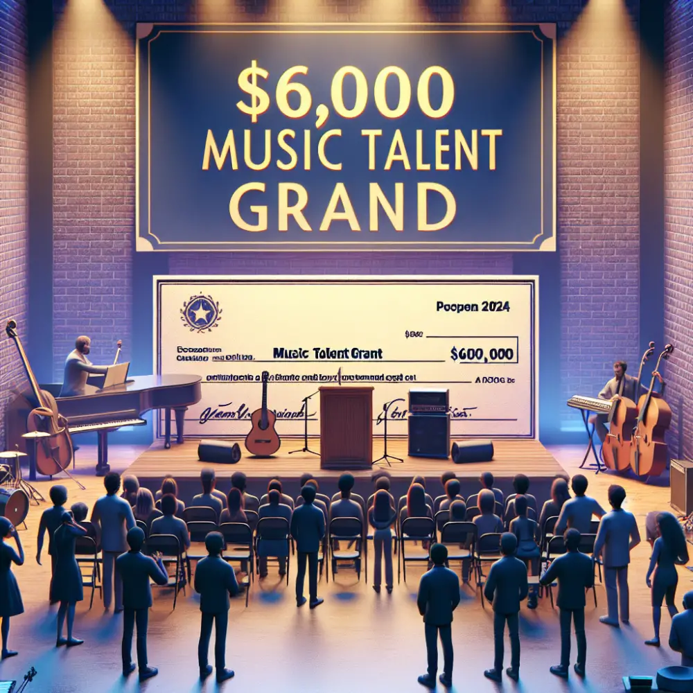 $6,000 Music Talent Grant in the USA, 2024