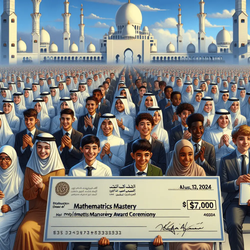 $750 Mathematics Mastery Awards for Dubai's Pupils, 2024