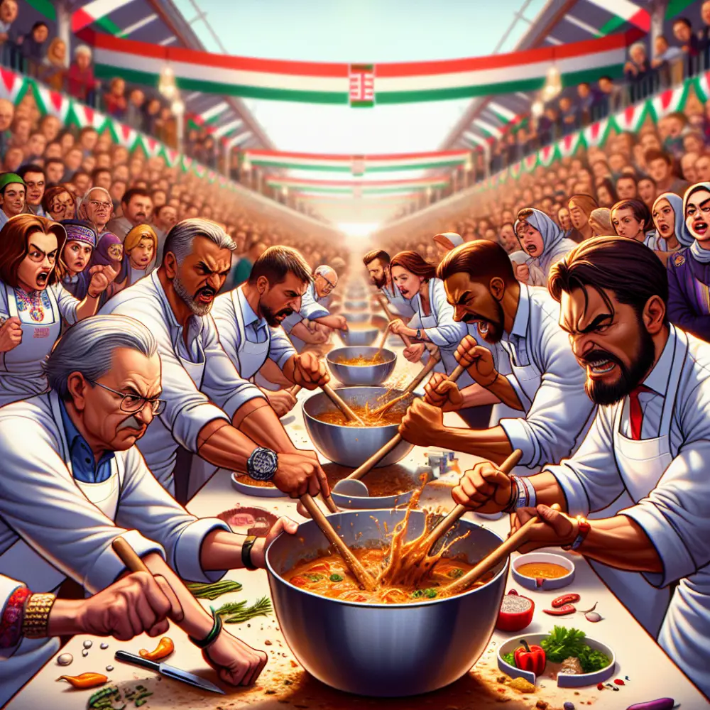 $800 Hungarian Goulash Cooking Competition in Hungary, 2024