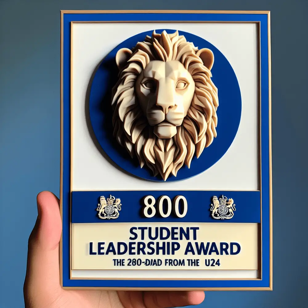 $800 Student Leadership Award, UK 2024