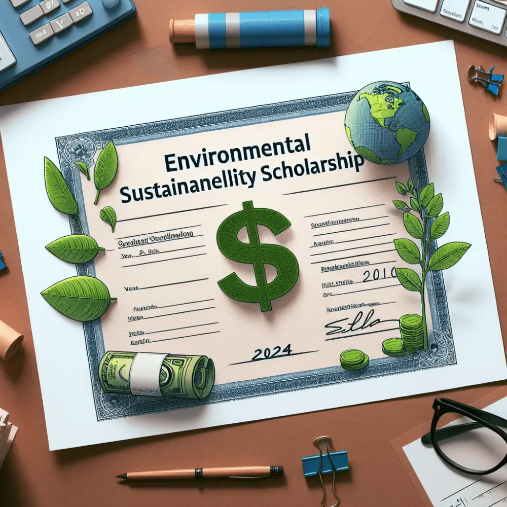 $8,000 Environmental Sustainability Scholarship, USA, 2024