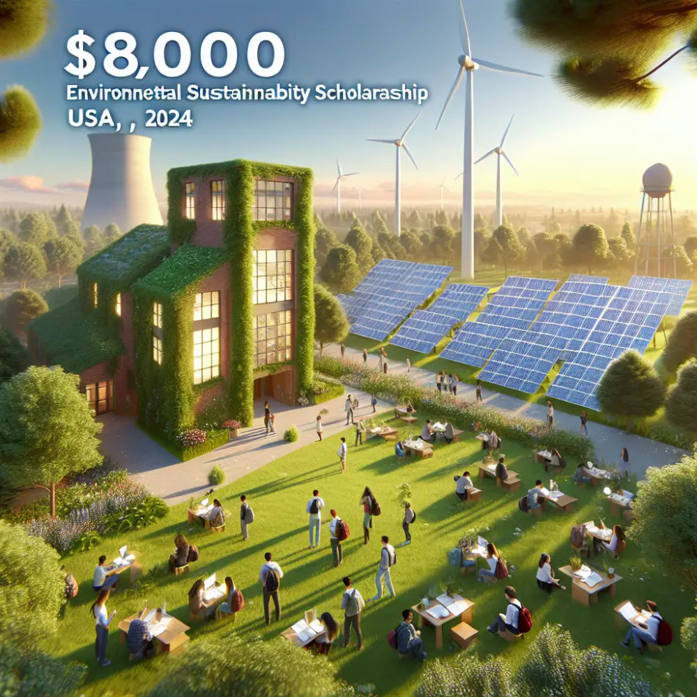 8000 Environmental Sustainability Scholarship USA 2024