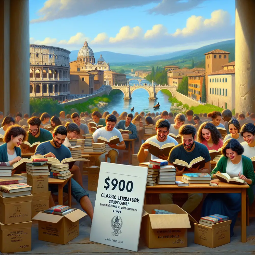 $900 Classics Literature Study Grant in Italy, 2024