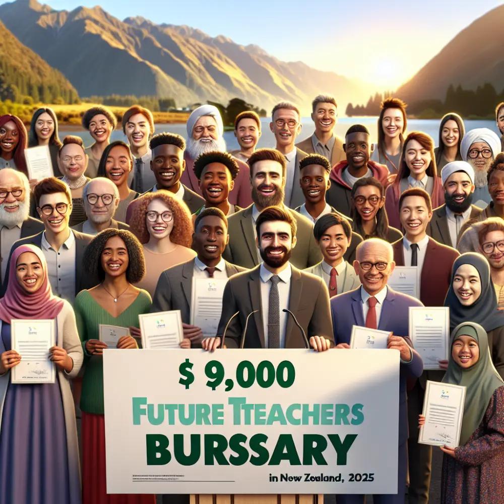 $9,000 Future Teachers Bursary in New Zealand, 2025