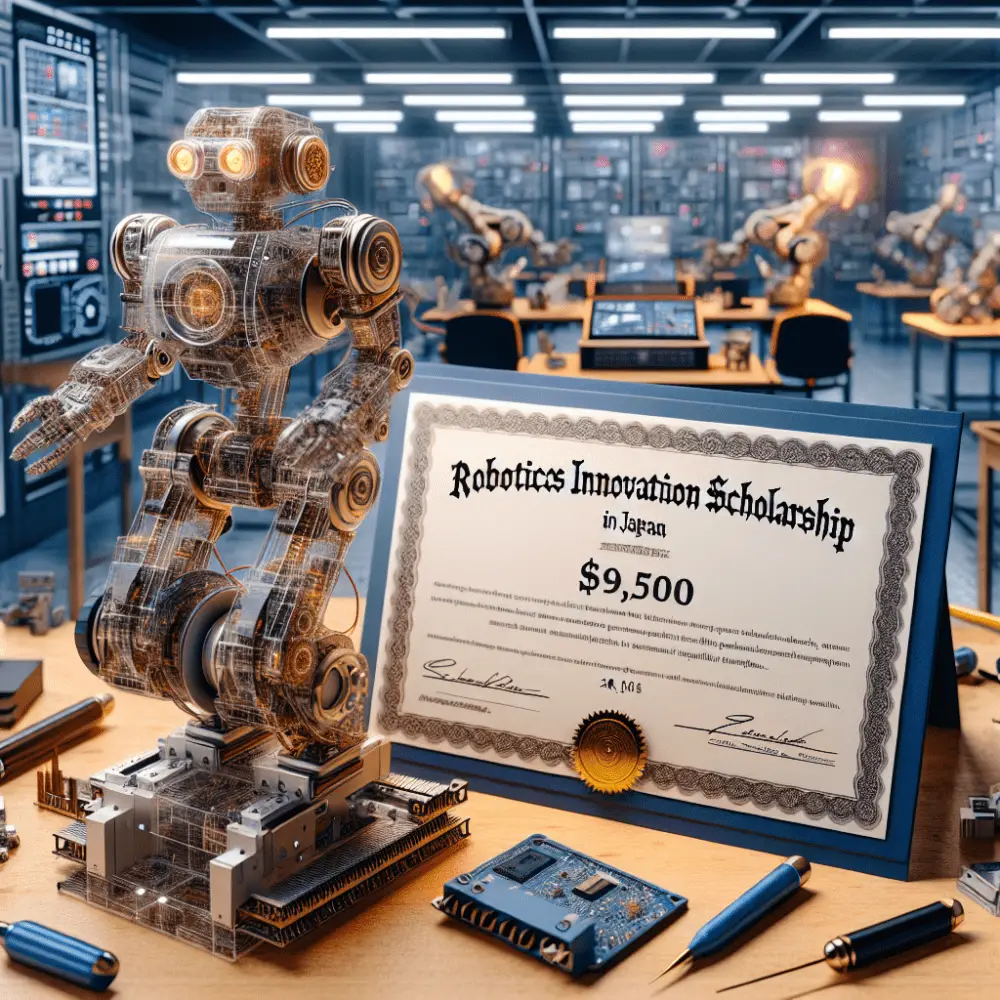 $9,500 Robotics Innovation Scholarship in Japan, 2024