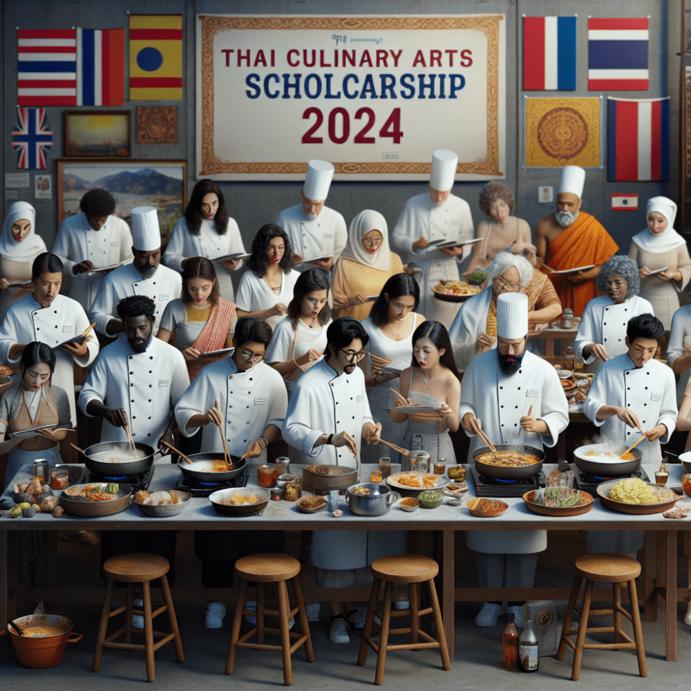 999 Thai Culinary Arts Scholarship in Thailand, 2024