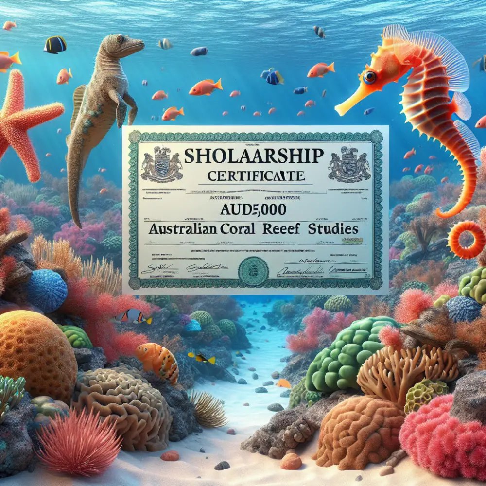 AUD5,000 Australian Coral Reef Studies Scholarship in Australia, 2024