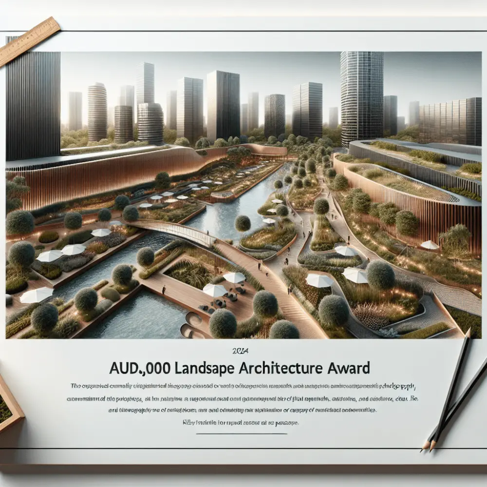 AUD8,000 Australian Landscape Architecture Award in Australia, 2024