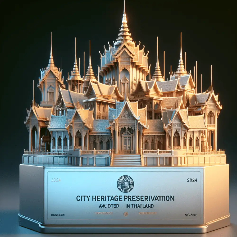 City Heritage Preservation Award in Thailand, 2024