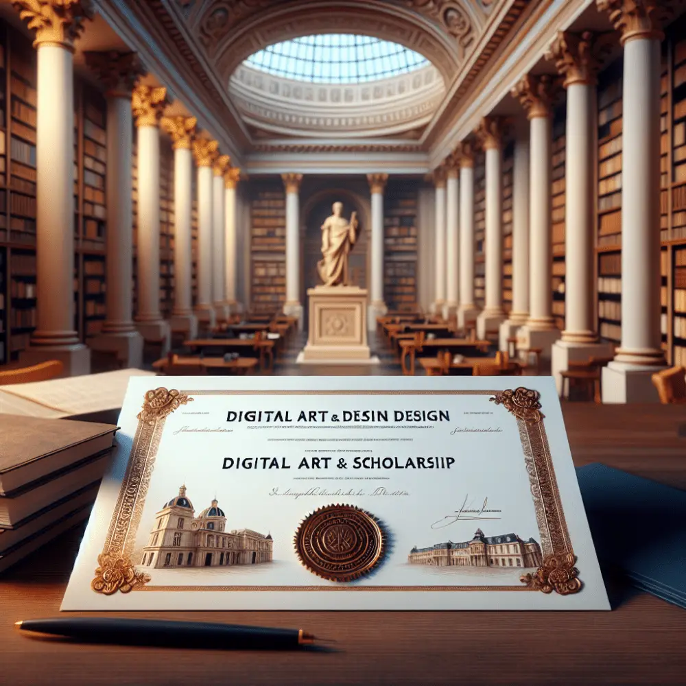 Digital Art & Design Scholarship, France