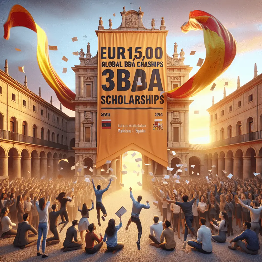 EUR15,000 Global BBA Scholarships, Spain, 2024