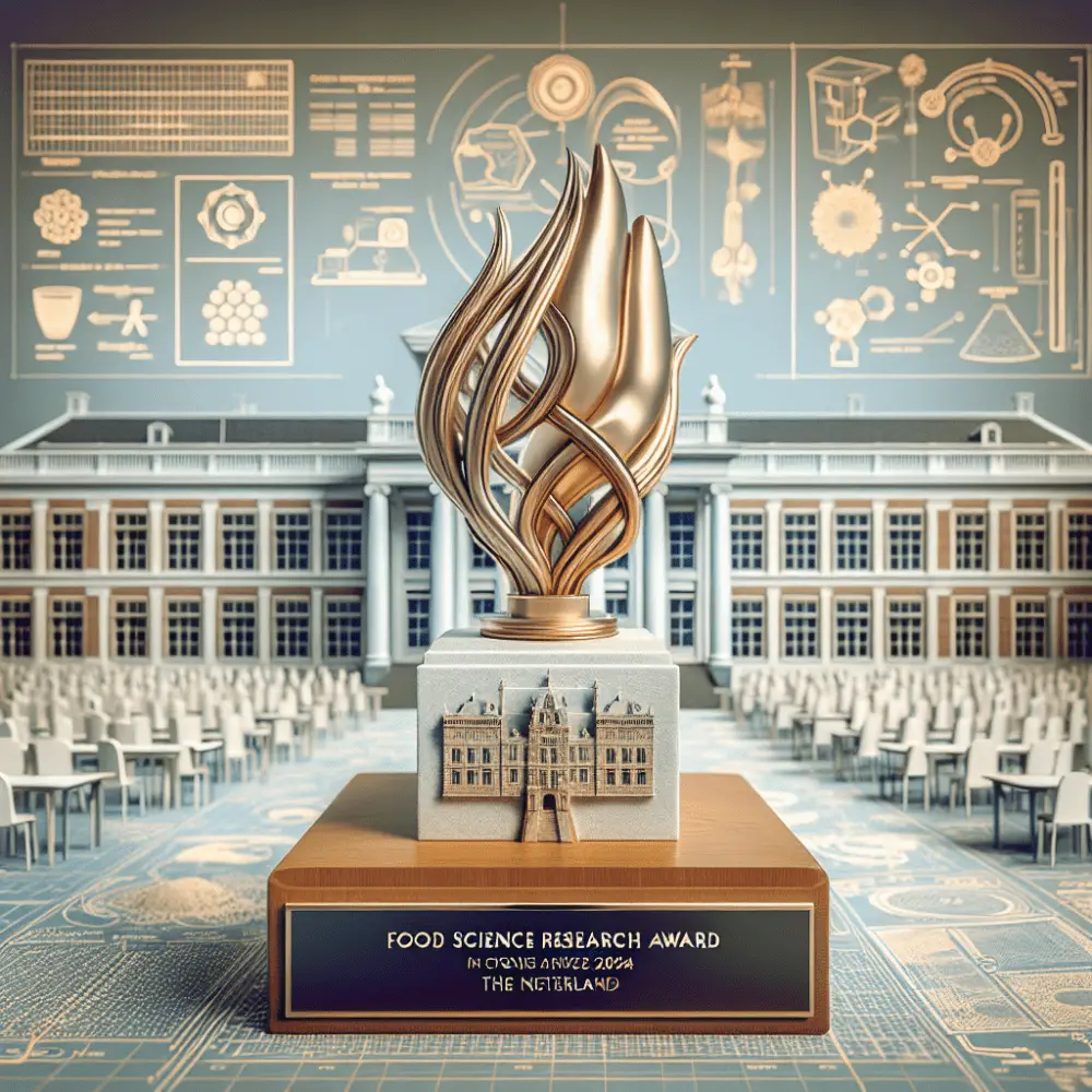 Food Science Research Award, Netherlands, 2024