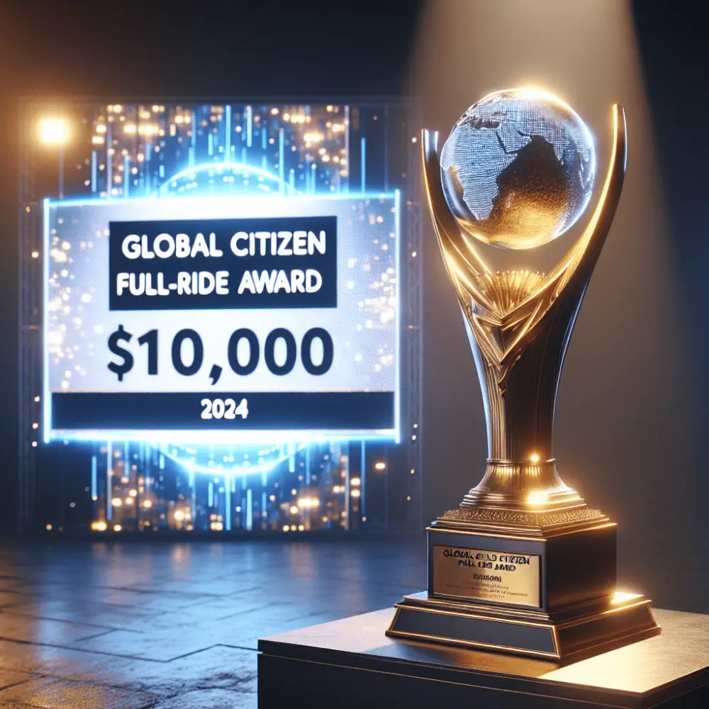 Global Citizen Full-Ride Award of $10,000 in Belgium, 2024