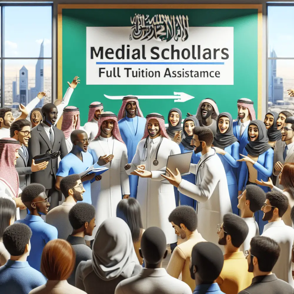 Medical Scholars Full Tuition Assistance in Saudi Arabia, 2024