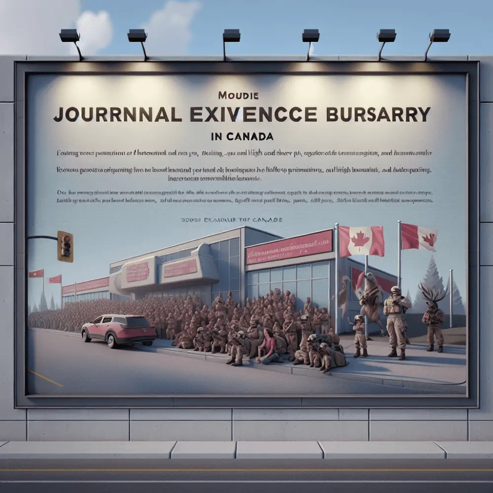 Moodie Journalism Excellence Bursary in Canada, 2024