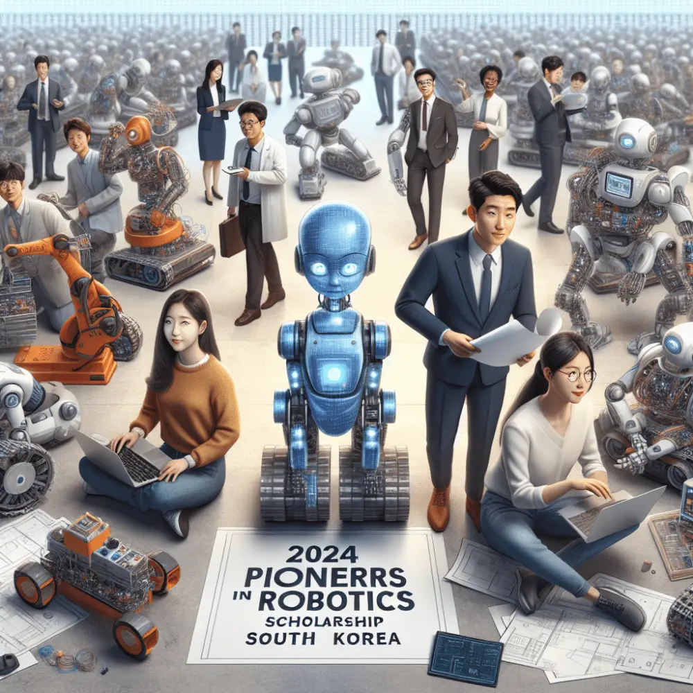 Pioneers in Robotics Scholarship in South Korea, 2024