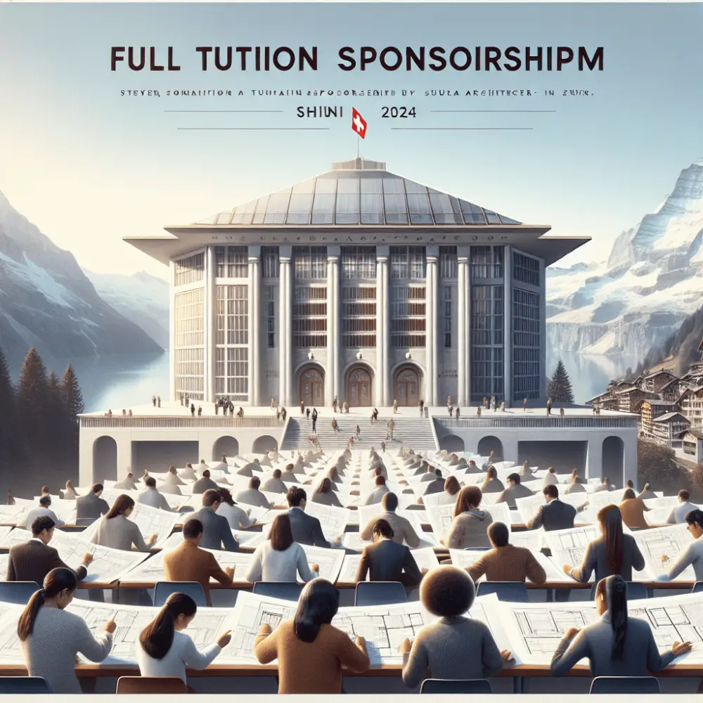 Think Ahead Architects Full Tuition Sponsorship in Switzerland, 2024