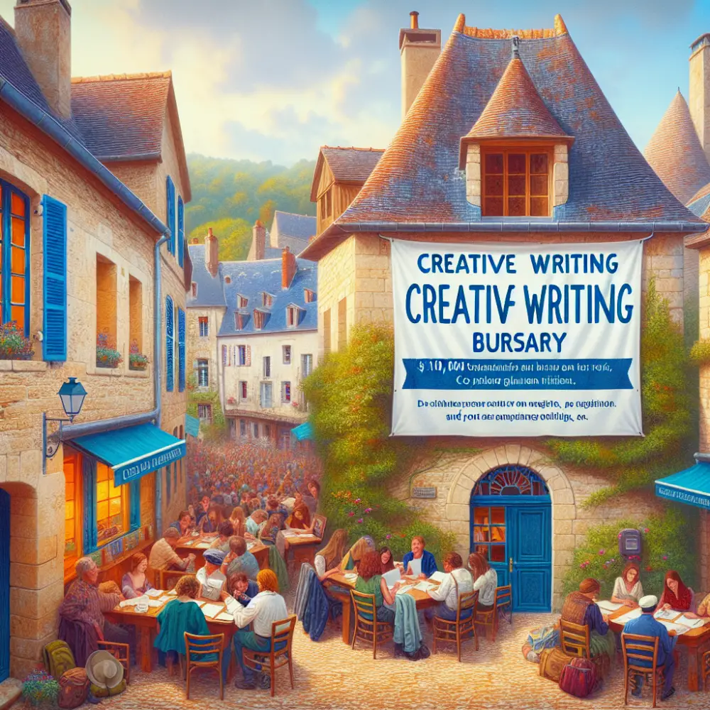 $10,000 Creative Writing Bursary in France, 2024