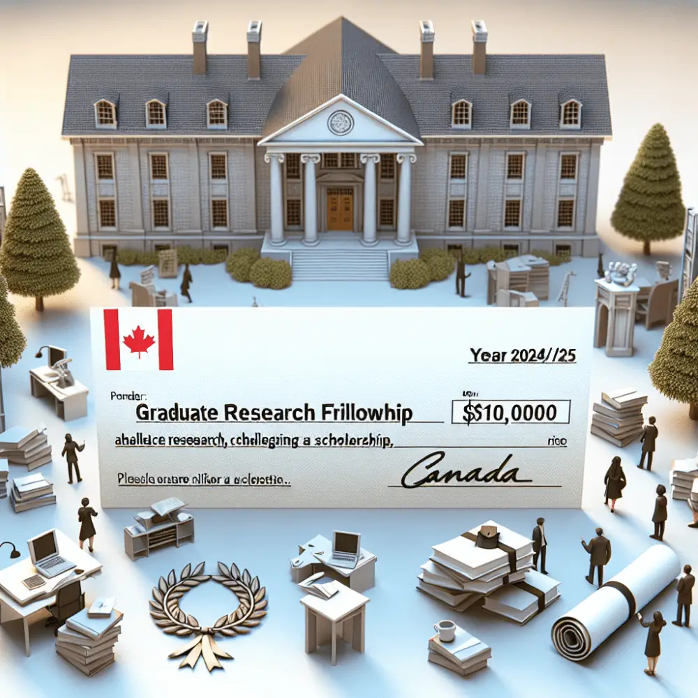 $10,000 Graduate Research Fellowship in Canada, 2024/25