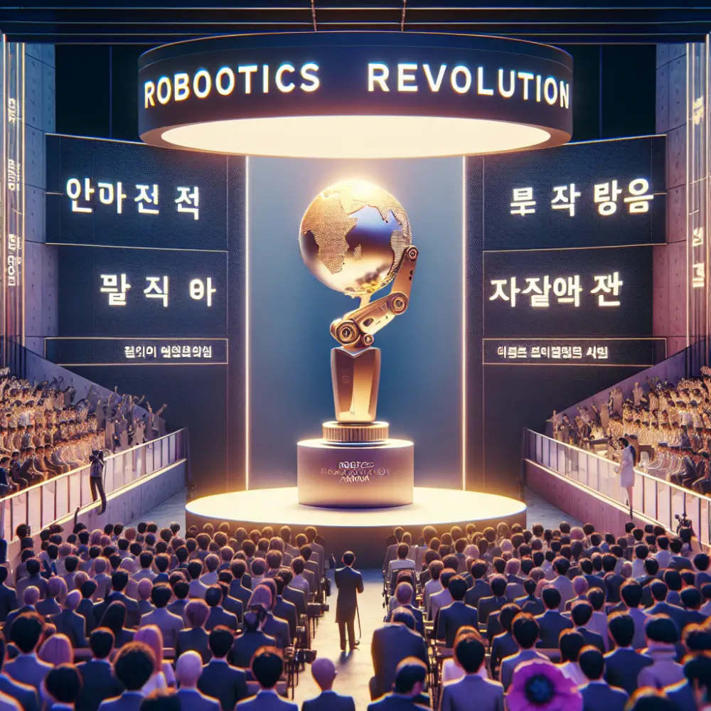 $10,000 Robotics Revolution Award in South Korea, 2024