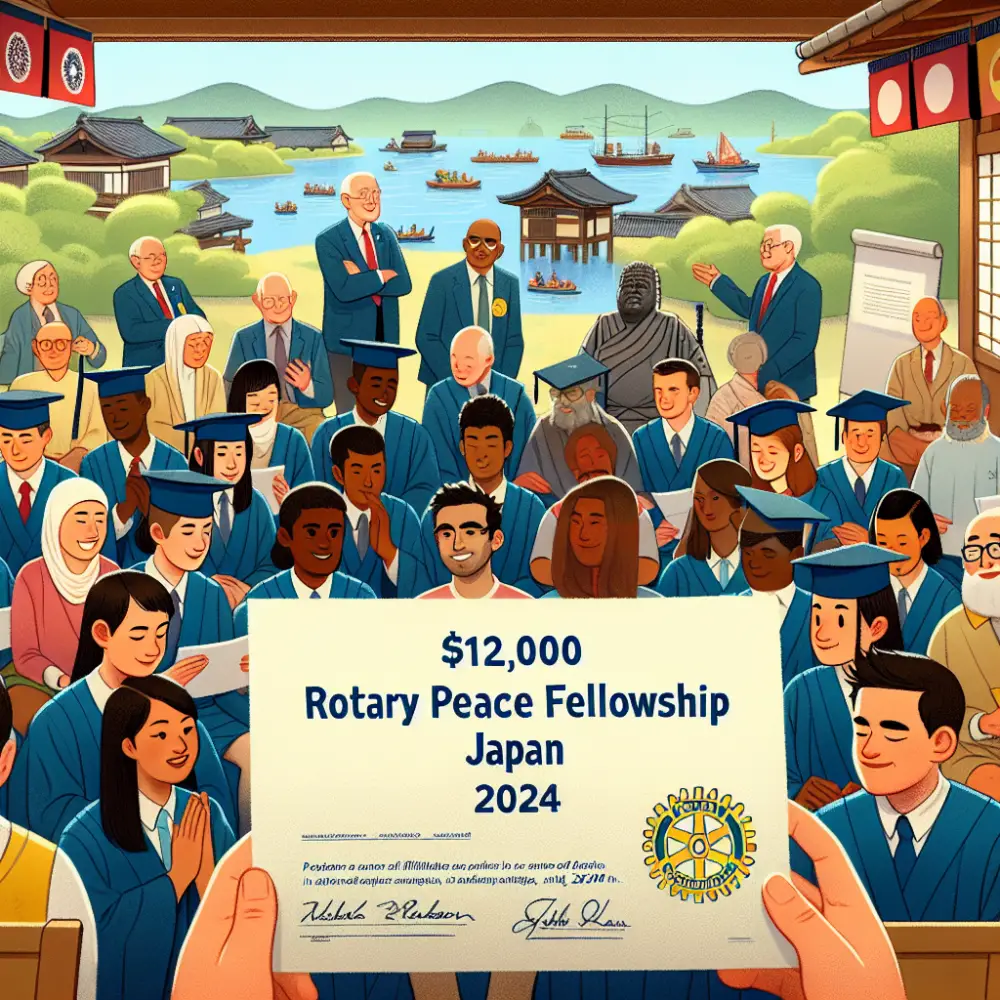 $12,000 Rotary Peace Fellowship in Japan, 2024