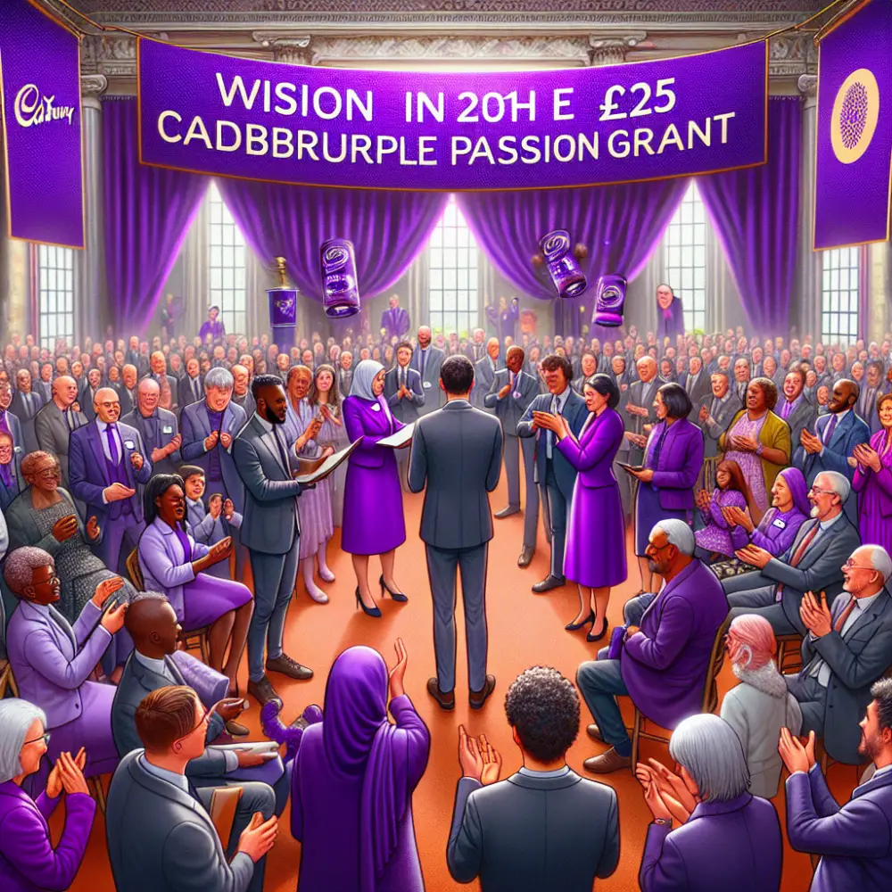 £125 Cadbury Purple Passion Grant in UK, 2024