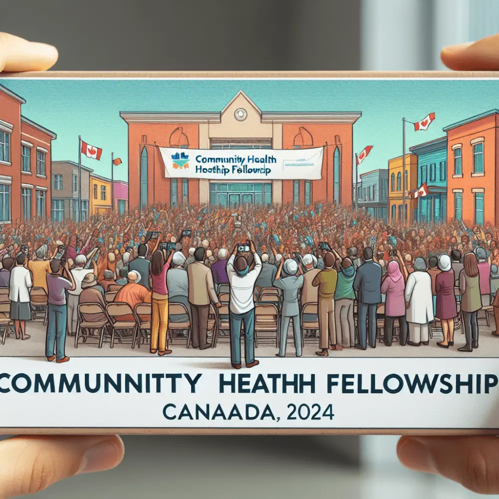 $14,200 Community Health Fellowship Canada, 2024