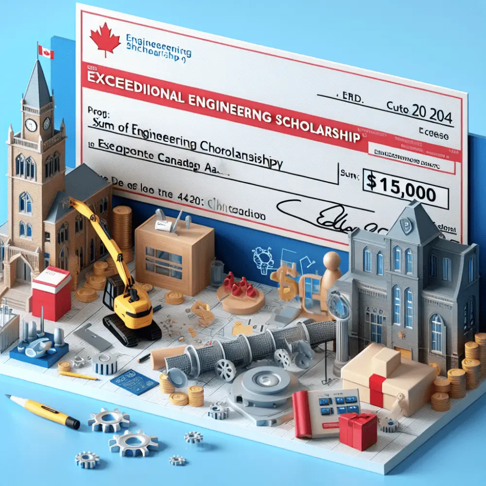 $15,000 Exceptional Engineering Scholarship in Canada, 2024